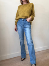 Load image into Gallery viewer, American Vintage - Alpaca Blend Large Knit Jumper - Mustard - S
