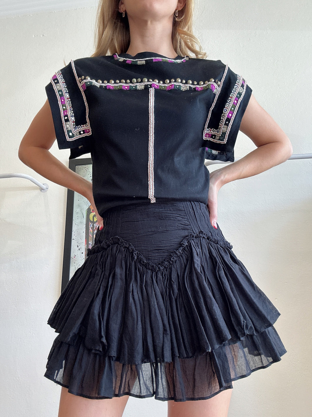 Aje - Mini Skirt - Black - 6