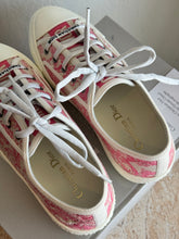 Load image into Gallery viewer, Dior - Walk'n'Sneaker Oblique Embroidered Sneakers - Pink- 36 -RRP$1650
