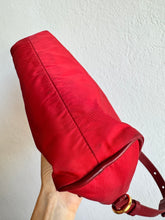 Load image into Gallery viewer, Vintage Prada - Nylon Tessuto Pochette Shoulder Bag - Red - S
