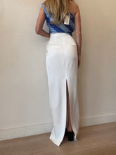Load image into Gallery viewer, Alex Perry - Presley Column Maxi Skirt - White - 6 - bnwt
