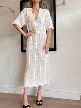 Load image into Gallery viewer, Maurie + Eve - Crochet Dress - Ivory - 8
