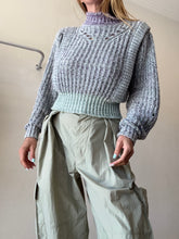 Load image into Gallery viewer, Isabel ETOILE Marant - Open Knit Knitwear - Purple/Green  - 34
