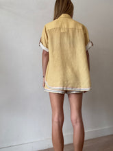 Load image into Gallery viewer, Alemais - Sunset Shades Shirt (10) &amp; Shorts(8) Set - Butter Yellow - 8/10
