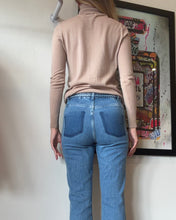 Load image into Gallery viewer, Maje - Braided High Rise Bootcut Jeans - Denim - 36
