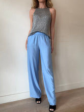 Load image into Gallery viewer, Cue - Metallic Tank - Silver - S - RRP$199

