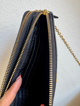 Load image into Gallery viewer, Prada - Saffiano Leather Mini Crossbody  Bag- Black - Mini

