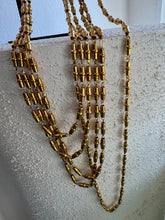 Load image into Gallery viewer, Silvia Tcherassi - Multi Strand Necklace Jewellery - Gold - M - RRP $734
