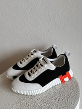 Load image into Gallery viewer, Hermes - Bouncing Sneaker - Black w orange H - 39 - RRP$1,710

