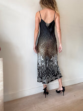 Load image into Gallery viewer, Camilla - Order of Disorder Slip Midi dress - Black Leopard - S - bnwt - RRP$699
