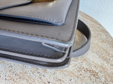 Load image into Gallery viewer, Salvatore Ferragamo - Aileen Leather Shoulder Bag - Dusty Grey - S
