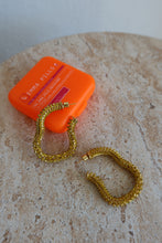 Load image into Gallery viewer, Emma Pills - Obsession Sparkle Hoop Earrings - Gold - S - RRP$199
