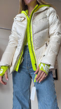 Load image into Gallery viewer, Bogner -  Callie-D Puffer - White w neon yellow - 36  - RRP$2,499
