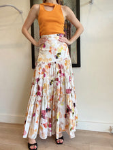 Load image into Gallery viewer, Aje - Dassia Tiered Maxi Skirt - Floral - 4
