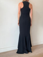 Load image into Gallery viewer, Carla Zampatti - Fish tale Column Maxi Dress - Black - 6
