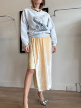 Load image into Gallery viewer, Kit X - Velvet/Silk Skirt - Yellow - 8
