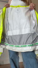 Load image into Gallery viewer, Bogner -  Callie-D Puffer - White w neon yellow - 36  - RRP$2,499
