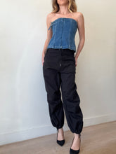 Load image into Gallery viewer, Dion Lee - Cotton Cargo Pants - Black - S
