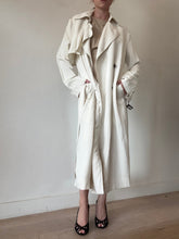 Load image into Gallery viewer, St Agni - Soft Tailored Trench - Tofu - L - NWT -RRP$899
