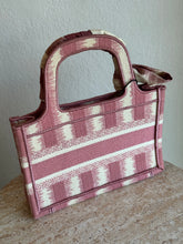 Load image into Gallery viewer, Dioriviera Mini Dior Book Tote w Twilly - RRP$4,240 As new
