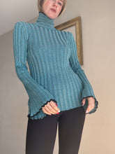 Load image into Gallery viewer, Ellery - Ribbed metalic top Size XS (8-10)
