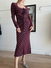 Load image into Gallery viewer, Rebecca Vallance - Aisha Keyhole  Dress - Metallic Multi Colour - 10 - NWT RRP $699
