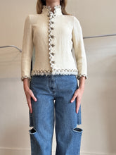 Load image into Gallery viewer, Chanel - Byzance Gripoix Jacket - Ecru - 38
