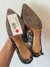 Load image into Gallery viewer, Jimmy Choo - Romy Lace Pumps - Black Lace - 38
