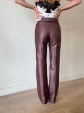 Load image into Gallery viewer, Camilla and Marc - Metallic Robyn Trouser Pants - Pink- 8
