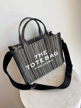 Load image into Gallery viewer, Marc jacobs - Monogram The Tote - Grey - Medium - RRP$380

