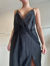 Load image into Gallery viewer, Shona Joy - Silk Lace Leticia Maxi dress - Black - 8 - bnwt - RRP$399
