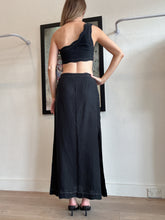 Load image into Gallery viewer, Bec and Bridge - One Shoulder Top &amp; Skirt Set - Black - 8
