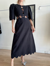 Load image into Gallery viewer, Sea NY - Leona Midi dress - Black - US8(12) - bnwt - RRP$850

