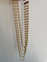Load image into Gallery viewer, Silvia Tcherassi - Multi Strand Necklace Jewellery - Gold - M - RRP $734
