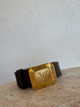 Load image into Gallery viewer, Louis Vuitton - Canvas Cabochon Logo Belt - Monogram - 80/32
