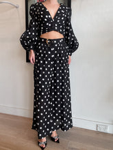 Load image into Gallery viewer, Zimmermann - Polka Top &amp; Pants set - Black and White - 1
