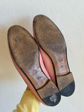 Load image into Gallery viewer, Gucci - Brixton Horsebit Leather Loafers - Pink - 39
