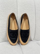 Load image into Gallery viewer, Chanel - Espadrilles - Black - 39 -w box
