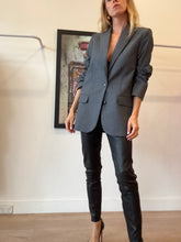 Load image into Gallery viewer, Zadig &amp; Voltaire - Blazer w sequins on back - Grey - 36 - RRP$1,210
