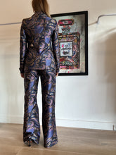Load image into Gallery viewer, Alice McCall - Blazer &amp; Pants Suit Set - Purple paisley print - 8Blazer/Pants6

