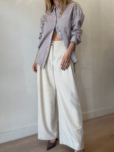 Load image into Gallery viewer, Viktoria &amp; Woods - Wide Button Pants - Beige - 1
