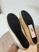 Load image into Gallery viewer, Golden Goose - Old School Glitter Sneaker - Silver - 38 - RRP$820
