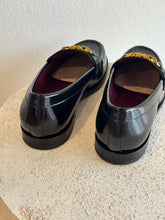 Load image into Gallery viewer, Valentino - V Logo Loafers - Black - 39 - new - RRP$1,690

