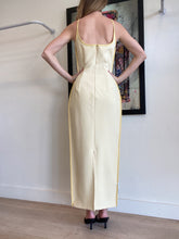 Load image into Gallery viewer, Paris Georgia - Marlo Midi dress - Yellow - M - RRP$739

