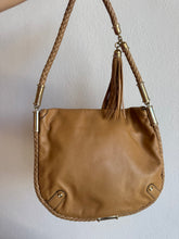 Load image into Gallery viewer, Gucci - Britt Tassel Flap Hobo Bag - Tan - M
