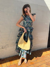 Load image into Gallery viewer, Ulla Johnson - Aurore Tiered Dress - Green - 2US - RRP$695
