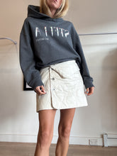 Load image into Gallery viewer, Stella McCartney - Logo Floral Hoodie - Dark Grey - 38
