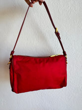 Load image into Gallery viewer, Vintage Prada - Nylon Tessuto Pochette Shoulder Bag - Red - S
