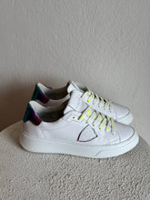 Load image into Gallery viewer, Philippe Model - Sneaker - White/ Multi Colour Back - 39
