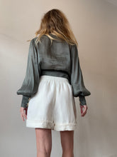 Load image into Gallery viewer, Aje - Elastic waist Shorts - Ivory - 10
